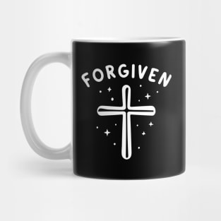 Forgiven by God Christian Inspirational Quote Mug